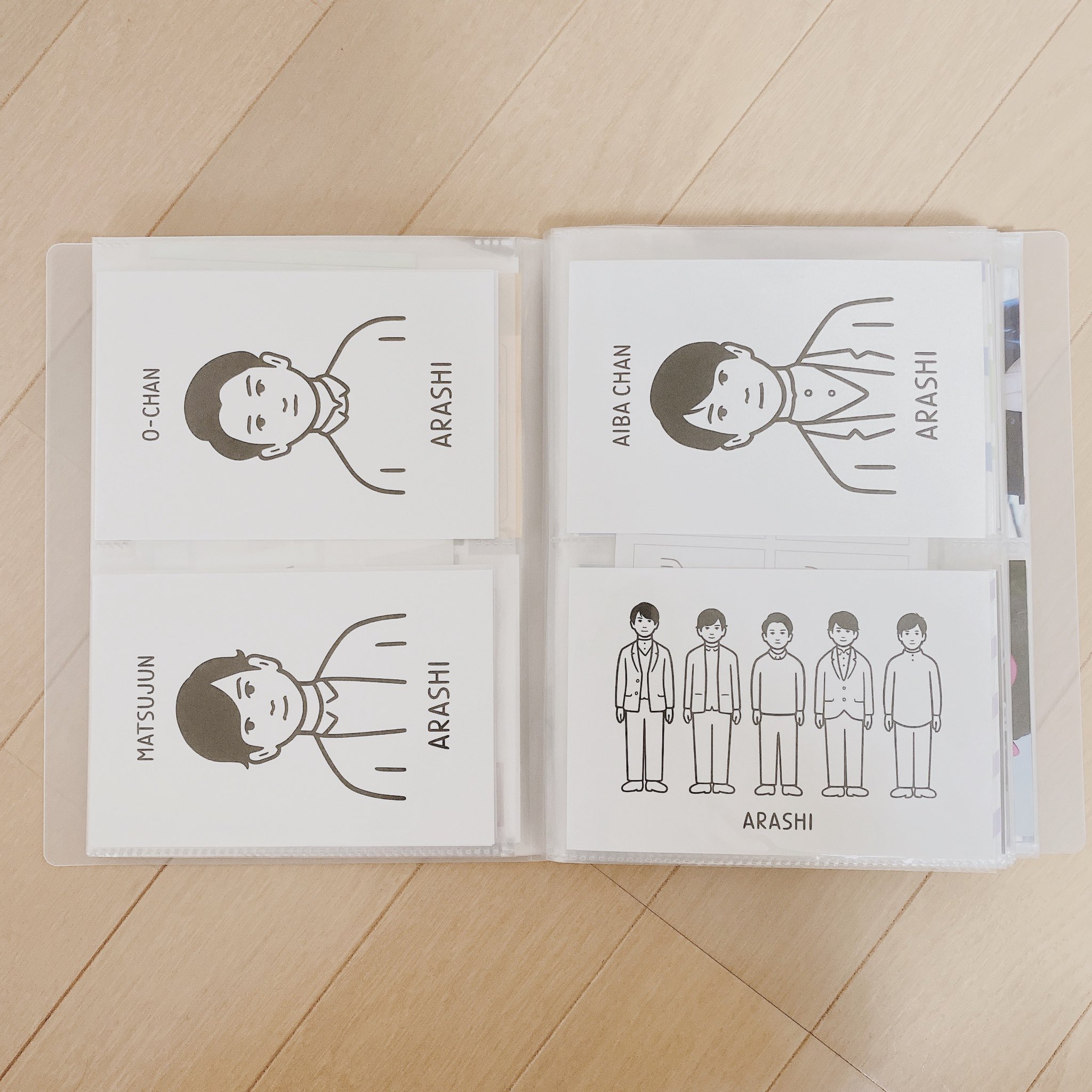 𝚏 𝚞 𝚠 𝚊 𝚛 𝚒 展覧会のポストカード 年賀状などの収納にオススメなのが無印良品のハガキホルダー 264ポケットなのでめっちゃいっぱい収納できるし 中心に仕切りがないのでポストカードより大きいサイズのもの 会報とか ワクワクの学生証とか公演