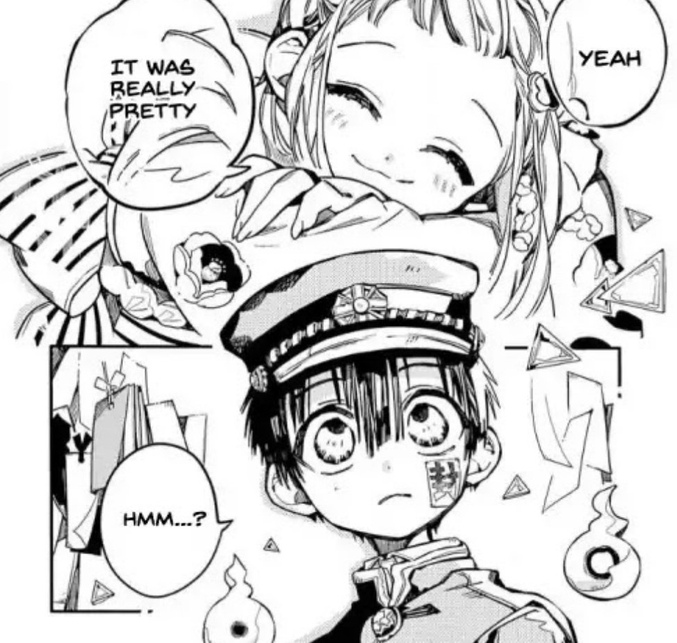 (Yashiro and hanako being in love with eachother; a thread)Manga panel version!