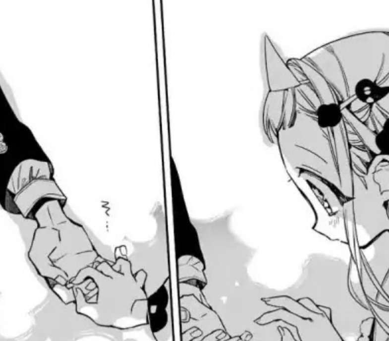 (Yashiro and hanako being in love with eachother; a thread)Manga panel version!
