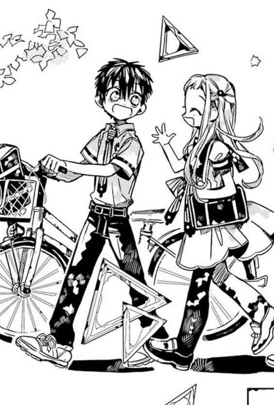 (Yashiro and hanako being in love with eachother; a thread)Manga panel version!