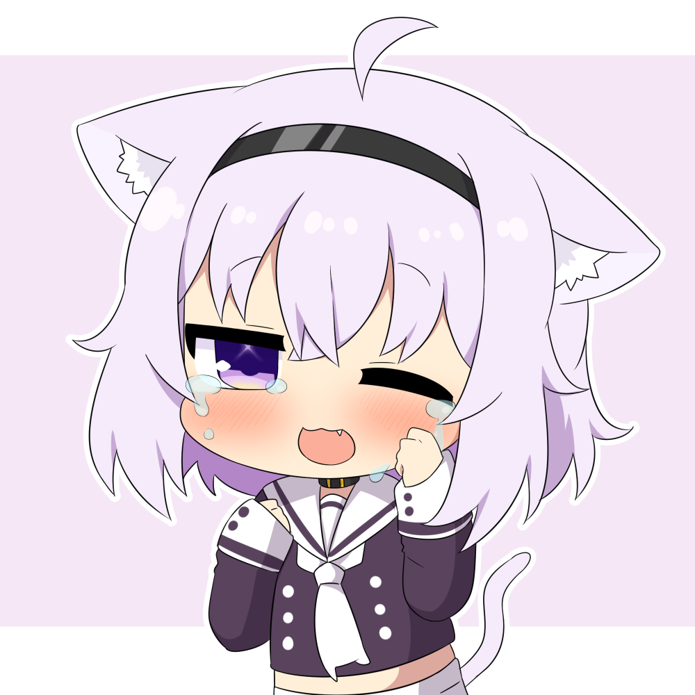 猫又おかゆ 「壺クリアの嬉し泣き待ち #絵かゆ 」|トゥーミのイラスト