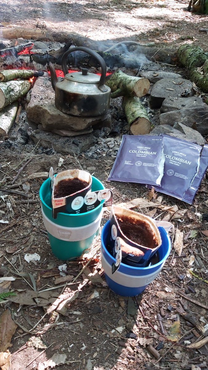 AlicefromRugby's tweet photo. Thanks @sainsburys. These coffees have been our saviour for a wild camping weekend. https://t.co/BMUFpyRFnH