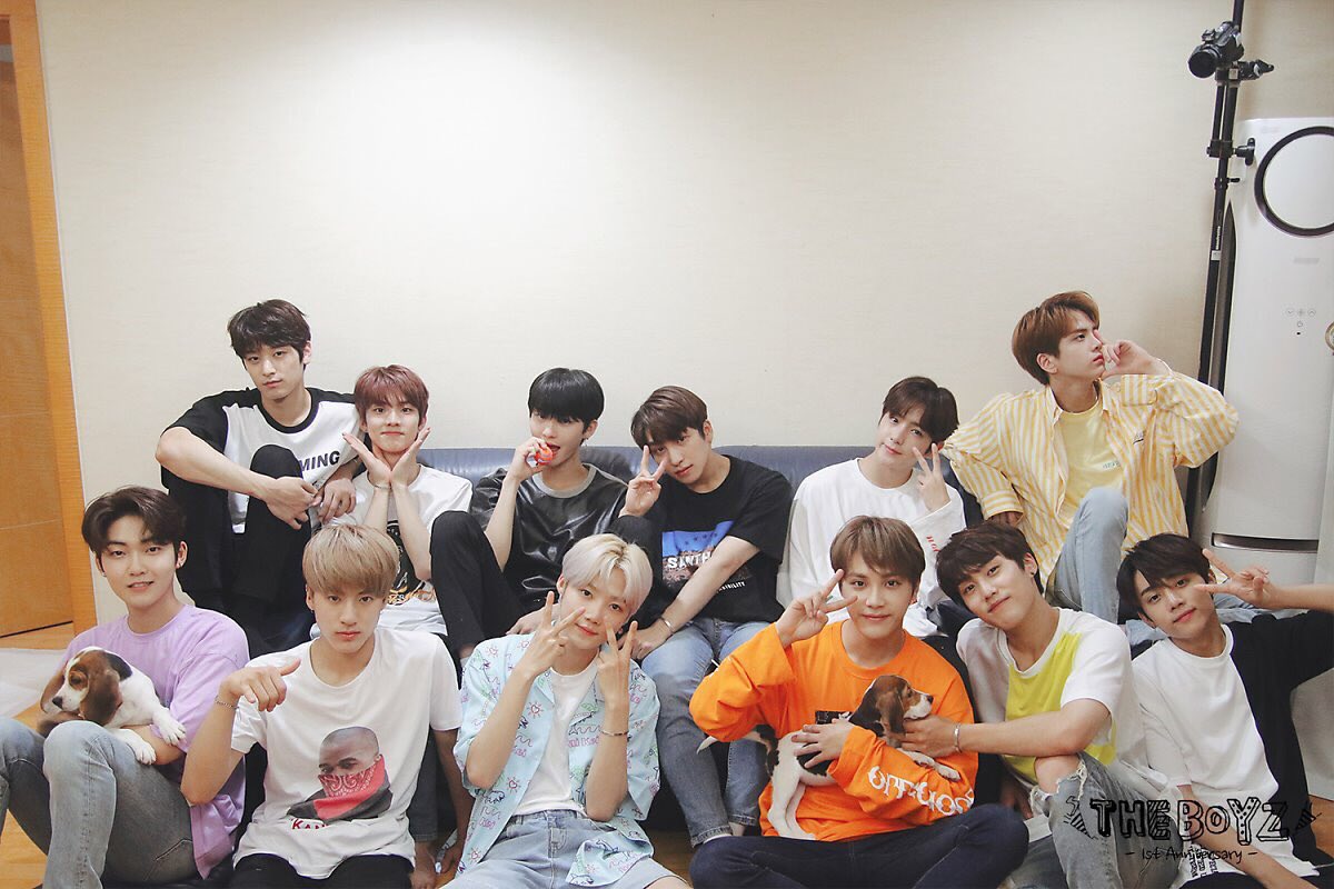 + tbz guested on a show called "happy arrived at our home" where they temporarily took care of two puppies (named peanut and walnut) until they find a new owner. they were so attached to them that haknyeon and eric cried when the puppies finally found a permanent home.