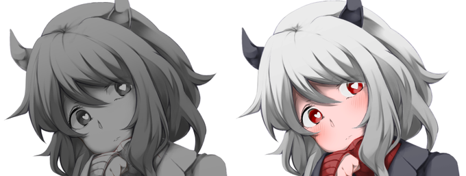 やっぱなんか色が沈むんだよな 