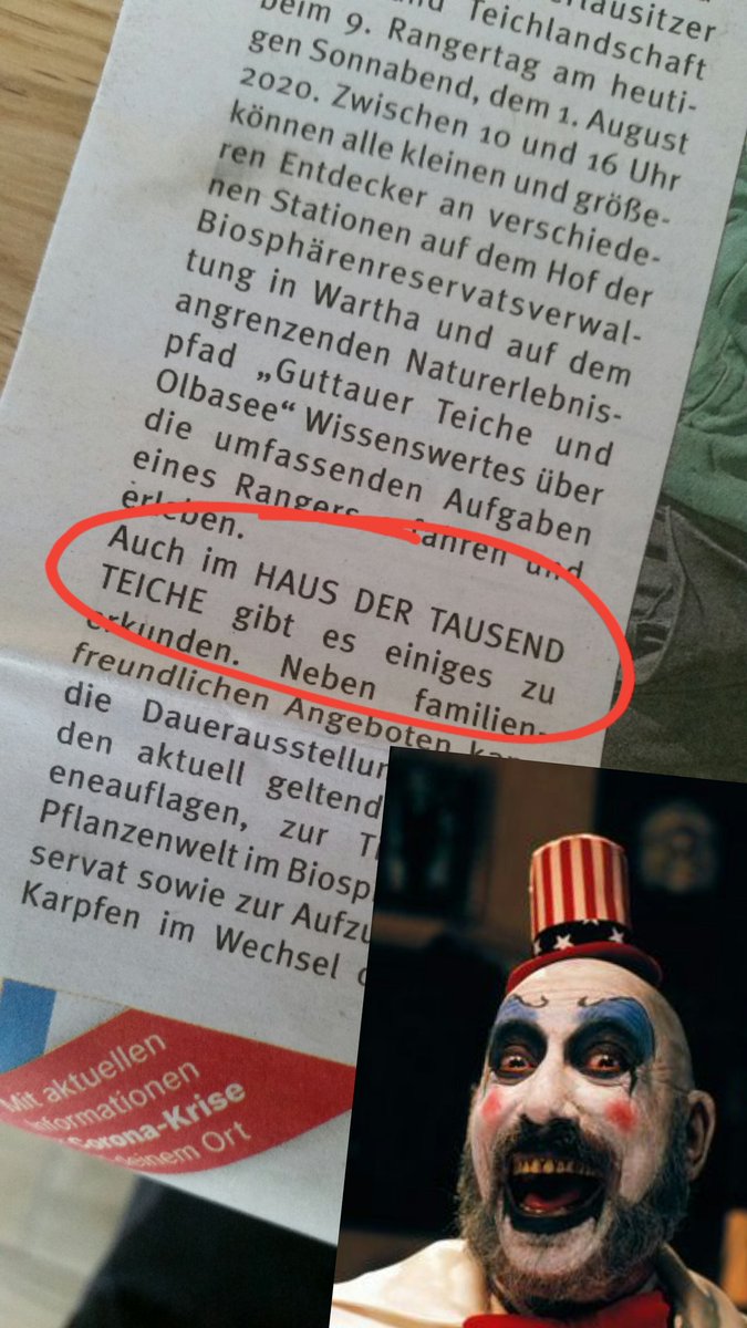 Maximale Verwirrung... 🤔

#hausdertausendteiche
#houseof1000corpses 
#robzombie