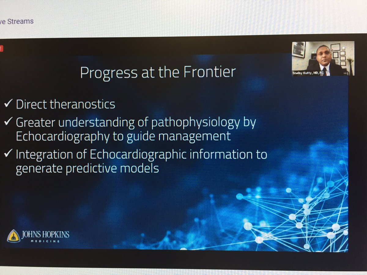 pattypellikka's tweet photo. We remain at a very exciting frontier in echocardiography! ⁦@ShelbyKuttyMD⁩ presents a dazzling Feigenbaum Lecture ⁦@ASE360⁩ #echofirst #ASE2020 https://t.co/x5s0xGHY7d