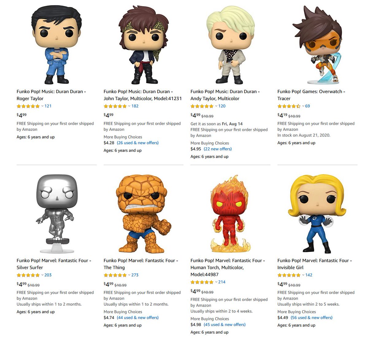 $5 funko pops