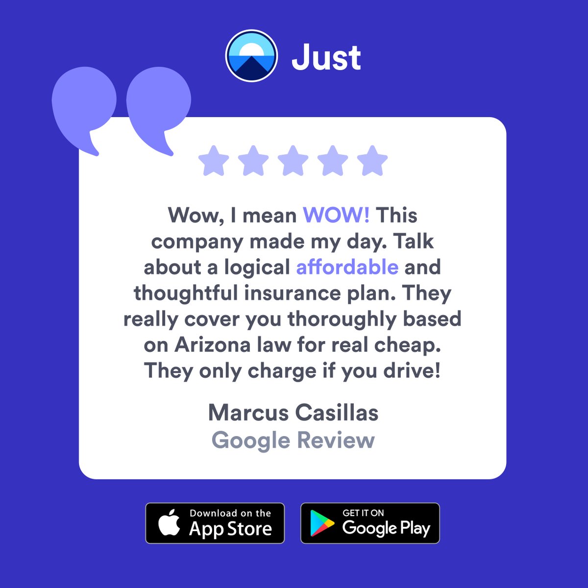 Just_Insurance_'s tweet photo. #Review Thank you so much for sharing your positive experience with our app. We are glad that you are happy with our company and insurance services. #CustomerReview #FiveStars #5Stars #AutoInsurance #CarInsurance #Insurance #autoinsurance #drivingsafety #drivingtips #auto https://t.co/3EFaAMNAce