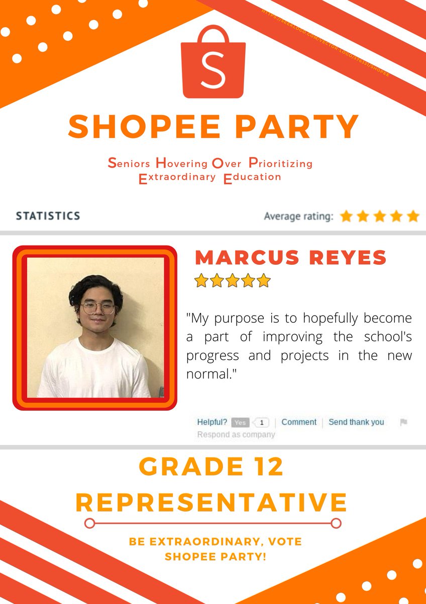FuGenSHSSociety's tweet photo. Hey, FuGenistas!
Get to know your candidates for Grade 11 and Grade 12 Representatives from the SHOPEE Party!
#iamExtraordinary #iamaFuGenista https://t.co/yJBLgmUmeq