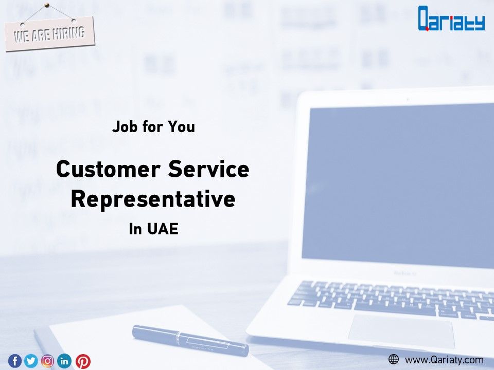 Qariaty_INT's tweet photo. #Job for you!

Apply for #Customer Service Representative

In #UAE

https://t.co/oaPYvHvbLD https://t.co/lrldbB2chE