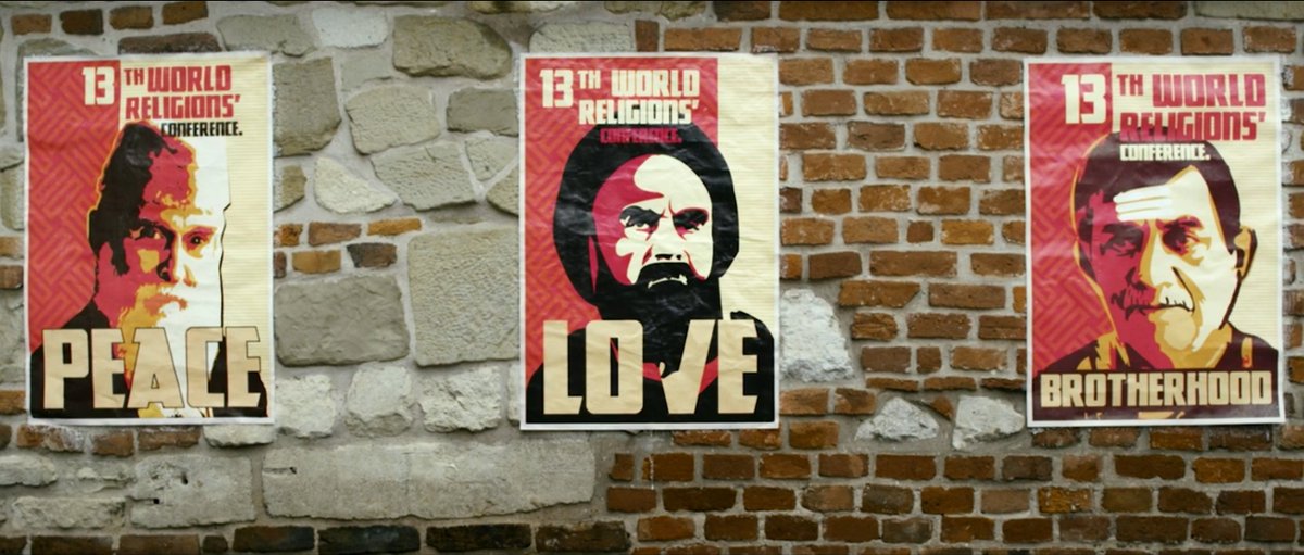 Posters inspired by Shepard Fairey's Hope artwork.