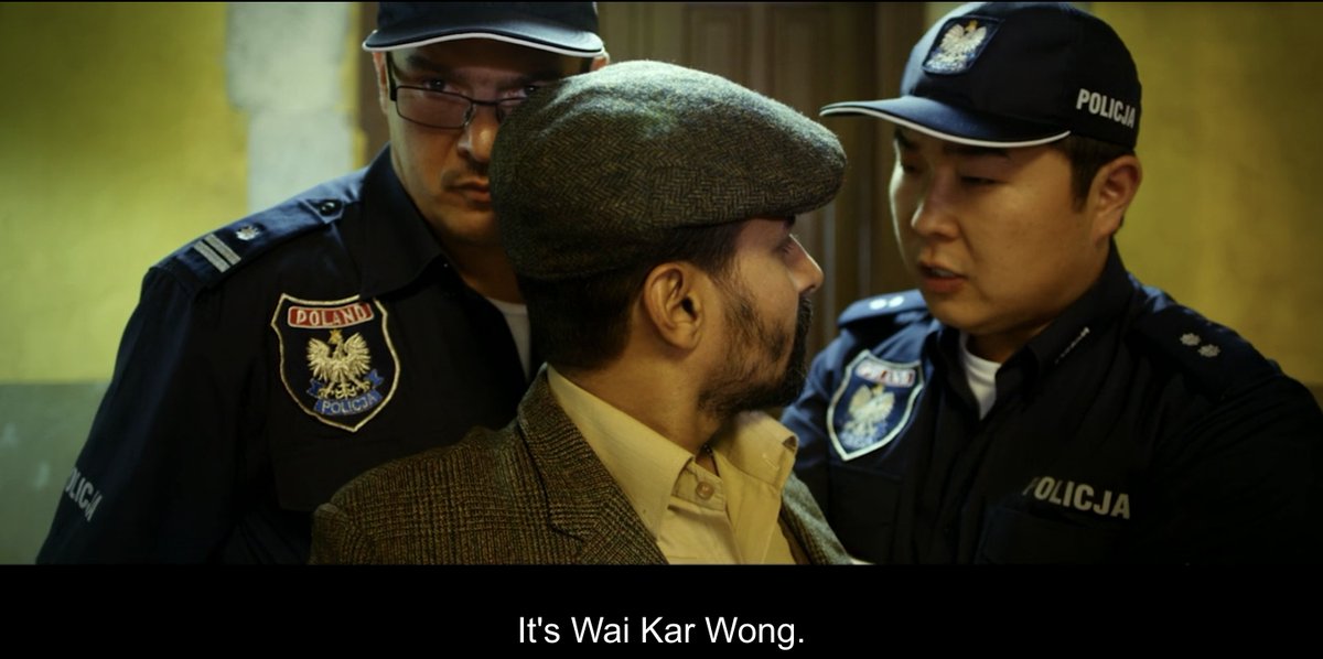 The cops were called Wai Kar Wong and P Jackson.