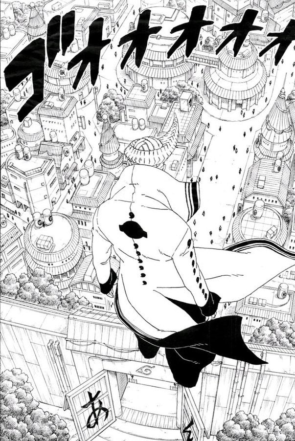 Gros problème, le village n’est pas du tout évacué et Isshiki est déjà à l’entrée du village alors qu’absolument rien n’est prêt pour la défense du village, Konoha va devoir prendre des mesures drastiques très rapidement...