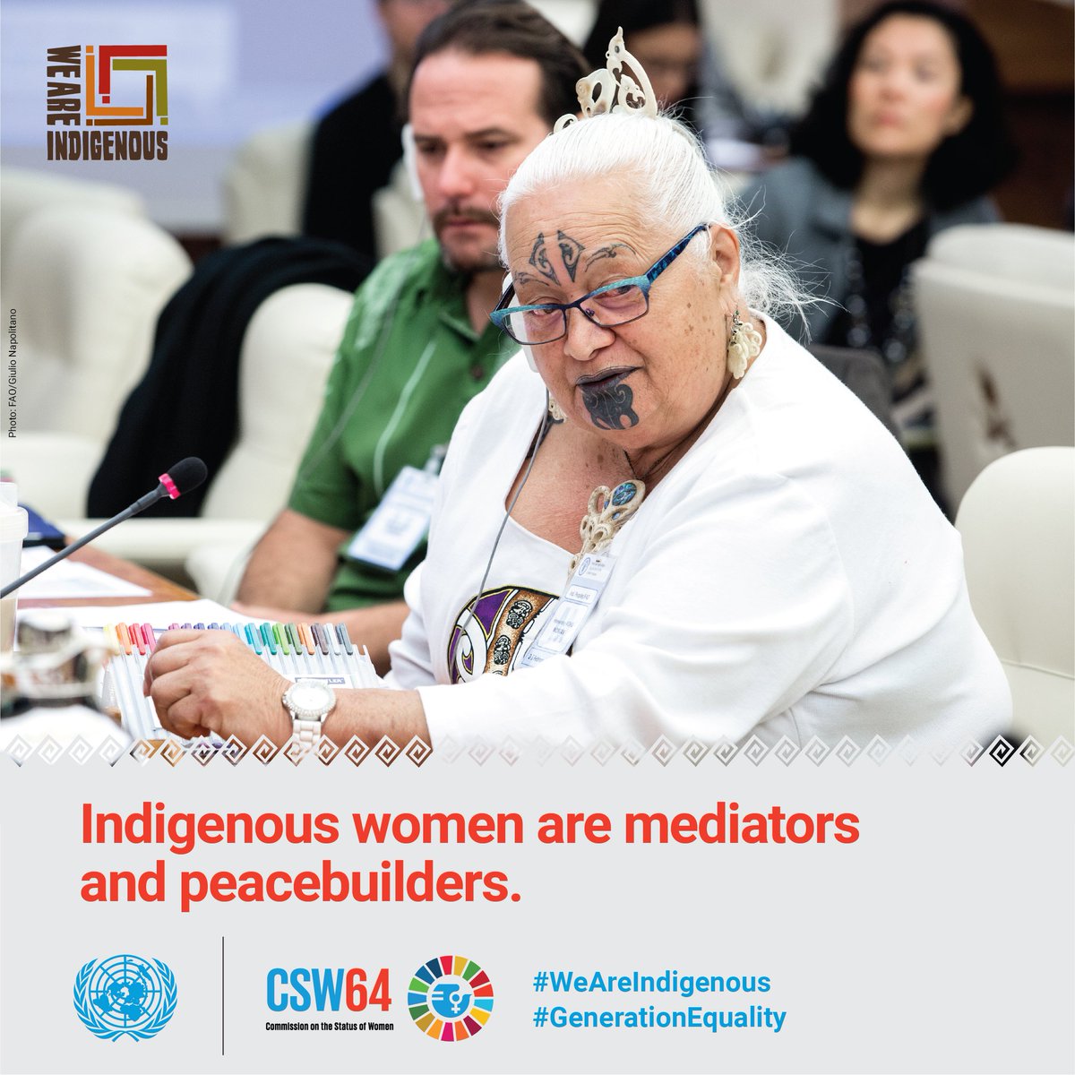 UbiquityU's tweet photo. Today on the International Day of the World's Indigenous Peoples, we recognize the indigenous women who continue to fight for protection, respect, and peace. May we all learn from your resilience. https://t.co/8cqU81Zl78