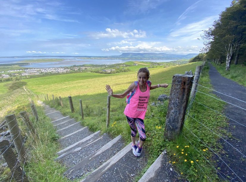 5 weeks ago I was on oxygen 24/7 in a wheelchair barely able to walk, I had abdo surgery just 12 days ago, 4 weeks ago came #mymiracle #trikafta Today I climbed #sligos highest mountain #knocknarea with my brother. If this doesn’t prove how powerful trikafta is then I don’t know!
