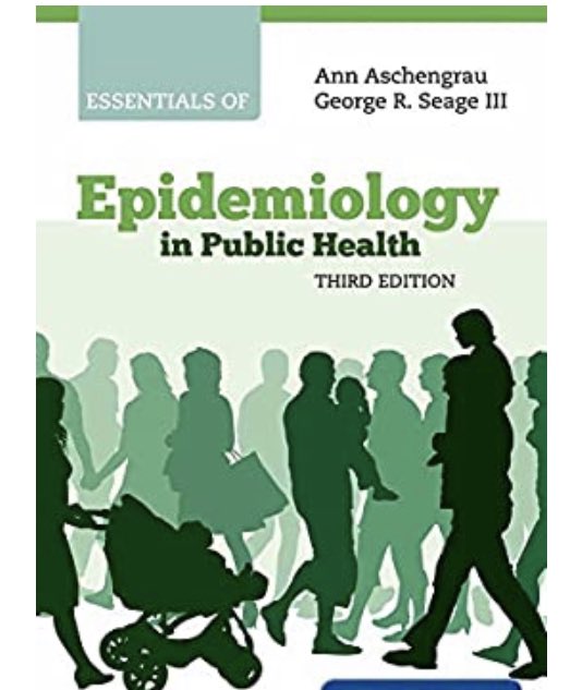 Because this pic is perfect, the 3rd edition of Essentials of Epidemiology in Public Health by  @AnnfromBoston & George Seage