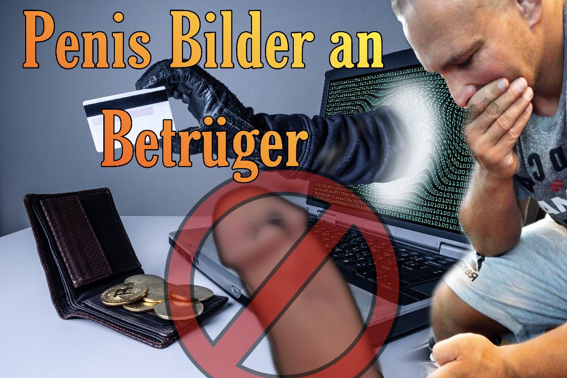 PENIS BILDER AN BETRÜGER 
youtu.be/kV3P7xzghC8
Damit haben sie nicht gerechnet🤭Wie macht man skrupellose Internet Betrüger fertig? Der Sergeant zeigte euch 🤣
#Betrüger #Internet #penisbild #dickpic