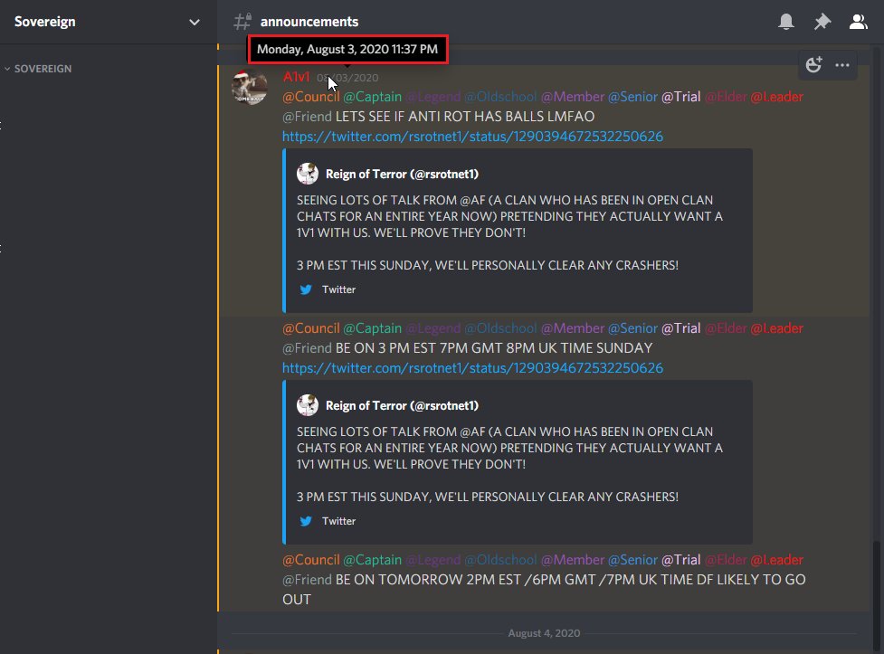 ancientfuryrs's tweet photo. AFTER THEIR EMBARRASSING PERFORMANCE IN THEIR HUMILIATING 1v1 VS US LAST MONDAY, THE WHOLE CLAN WORLD WITNESSED HOW DESPERATE @rsrotnet WERE TO SAVE FACE.

NOT EVEN HALF AN HOUR AFTER THEY "CALLED US OUT", MULTIPLE CLANS HAD PREPS UP READY. CRINGE DOGS! https://t.co/lRC8AuI1ru