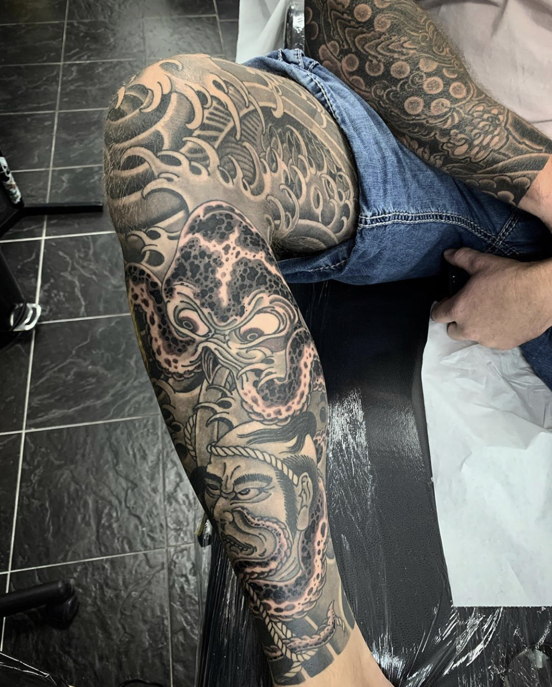 Marvel & DC Leg Sleeve Tattoo | InkStyleMag