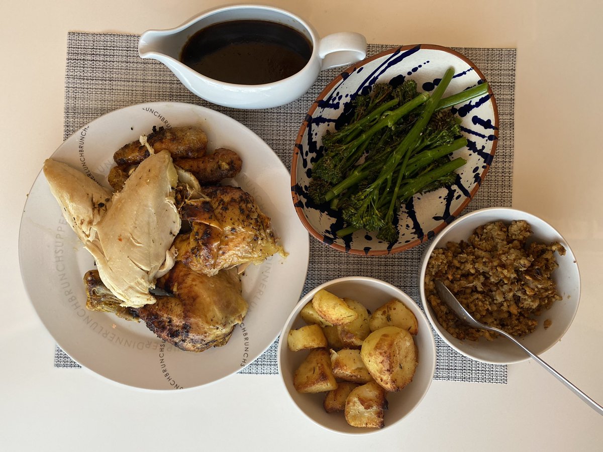 essential_rob's tweet photo. @essentialcuisin #ECBBQ #weekend ending with a delicious #roast chermoula seasoning chicken #roasties and #jus with PVJ https://t.co/NB9lBU2PbE