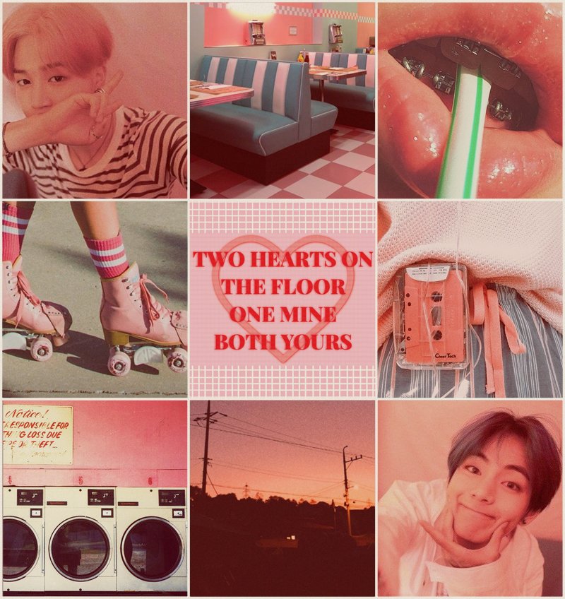 80s vmin au where taehyung and his family travel to busan for a summer week long getaway, and while his family play on the beach, taehyung decides to grab his cassette player and headset and favorite diy tape respectfully labeled "songs to disappear to" and explore.