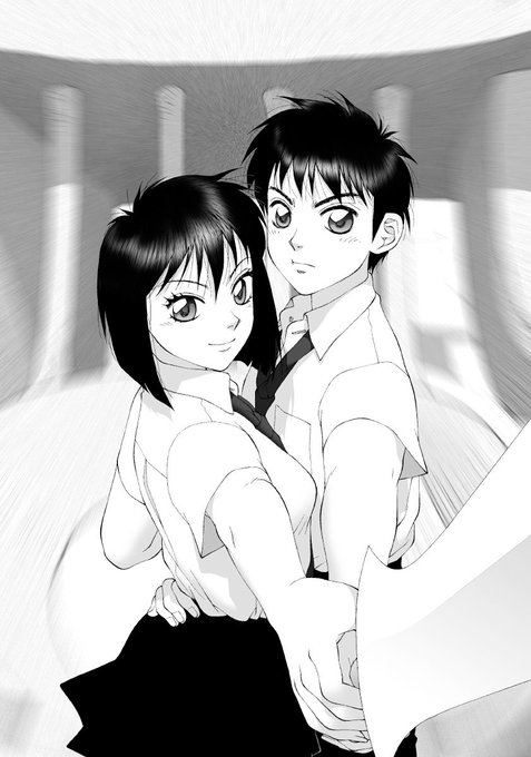 オイラの単行本「かごめかごめ」から
台詞フキダシ擬音無し絵その,58
ほとんどのページに悪あがき修正をしています

フキダシや擬音に隠れた部分がけっこうあって勿体無い絵になっちゃってるけど、フキダシと擬音無いと寂しい絵に見えるなあ…(≧w≦;) 