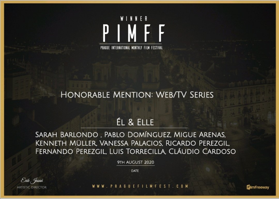 Mención Honorífica ahora en Praga.
Muchas gracias a todos por el apoyo.
Y gracias a los involucrados, este premio es suyo.
<a href="/SarahBarlondo/">Sarah Barlondo</a> <a href="/pablo_domz/">J. PABLO DOMINGUEZ</a> <a href="/migue_arenas/">Migue Arenas</a> <a href="/kennethmullerg/">Kenneth Müller</a> <a href="/MrCCardoso/">Cláudio Cardoso</a> <a href="/Luistorrecilla/">Luis Torrecilla</a> <a href="/FerPerezgil/">Fer Perezgil</a>