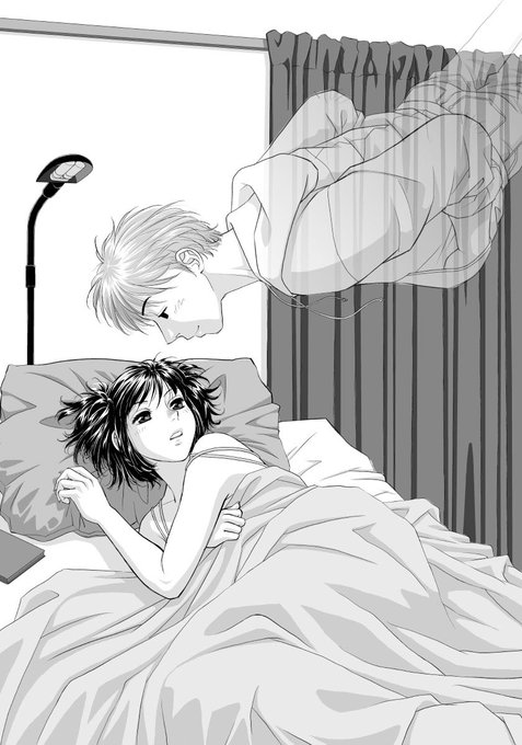 こんなの描いてます2_φ(‾▽‾)
エロ系短編漫画から台詞フキダシ擬音無し絵なんですが、なるべくエロくないシーンを選んで悪あがき修正しています(^^;; 