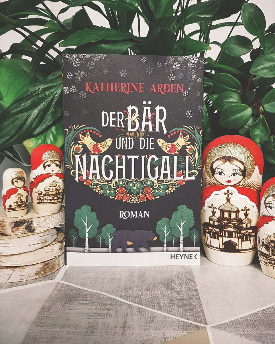 In meiner heutigen Rezension geht es nach Altrussland, in ein märchenhaftes Setting, mit fantastischen Wesen und unheimlichen Kreaturen. Link zu Rezi hier:
aljus-bookblog.blogspot.com/2020/08/der-ba…

#derbärunddienachtigall #katherinearden #fantasy #bücher #rezension #lesen #buchblogger #märchen