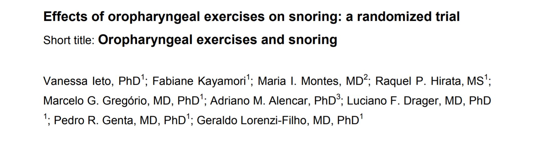 5 Simple Exercises to Stop Snoring - Michigan Sleep Apnea Center