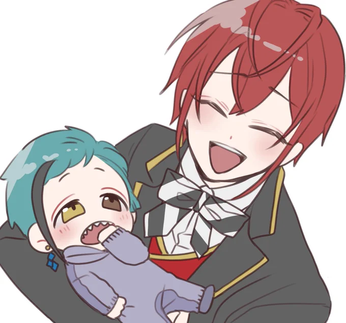 小さくなっちゃったフロとリド描いてたんだけどボツになったので供養 
