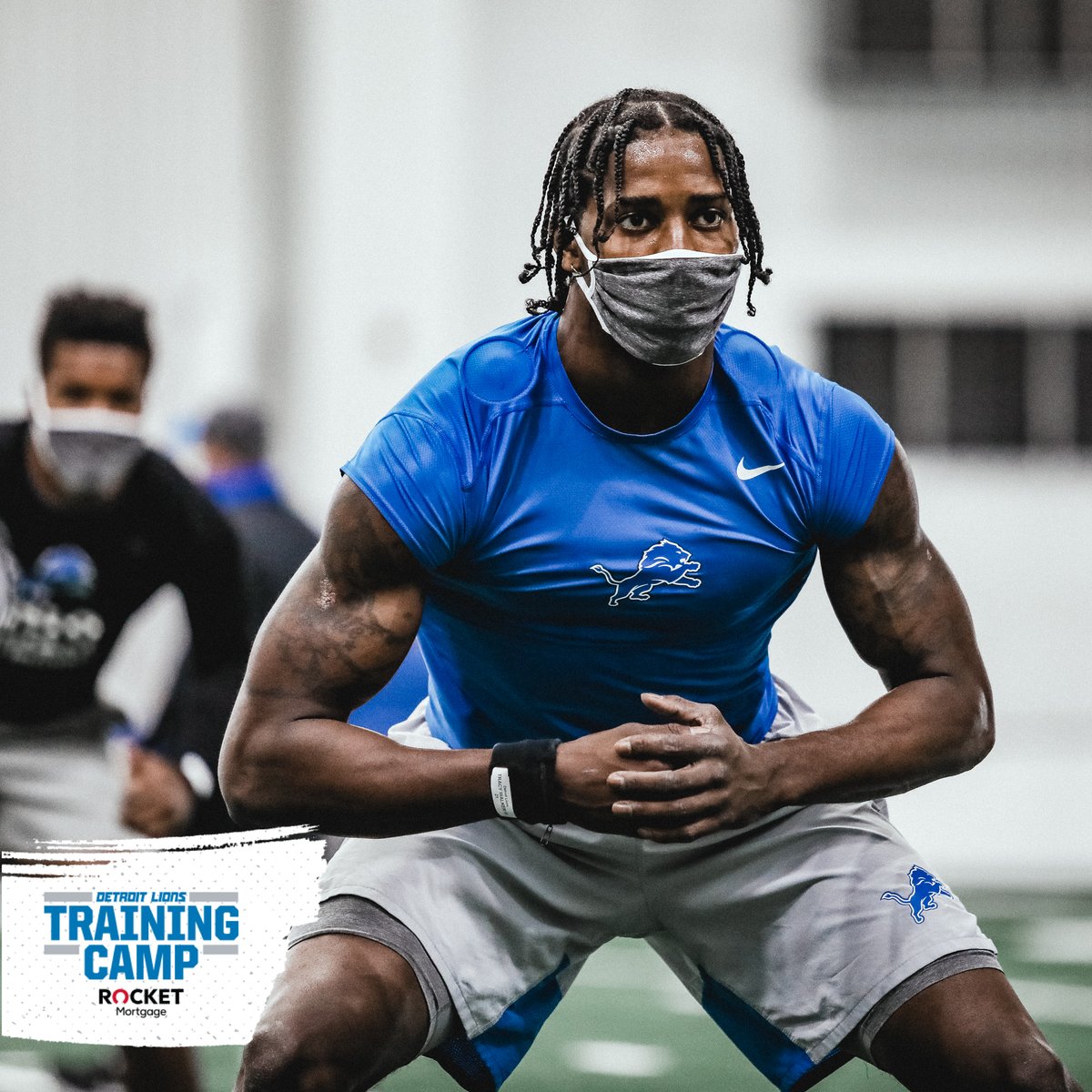 𝗬𝗲𝗮𝗿 𝟯. <a href="/TracyWalkerIII/">Tracy Walker #21</a> is going to be a problem. 🔒

#LionsCamp 𝘅 @RocketMortgage