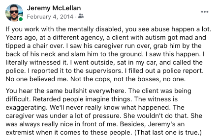 Please take your children's concerns seriously. If they avoid another adult or tell you they don't like them, believe them and find out more.