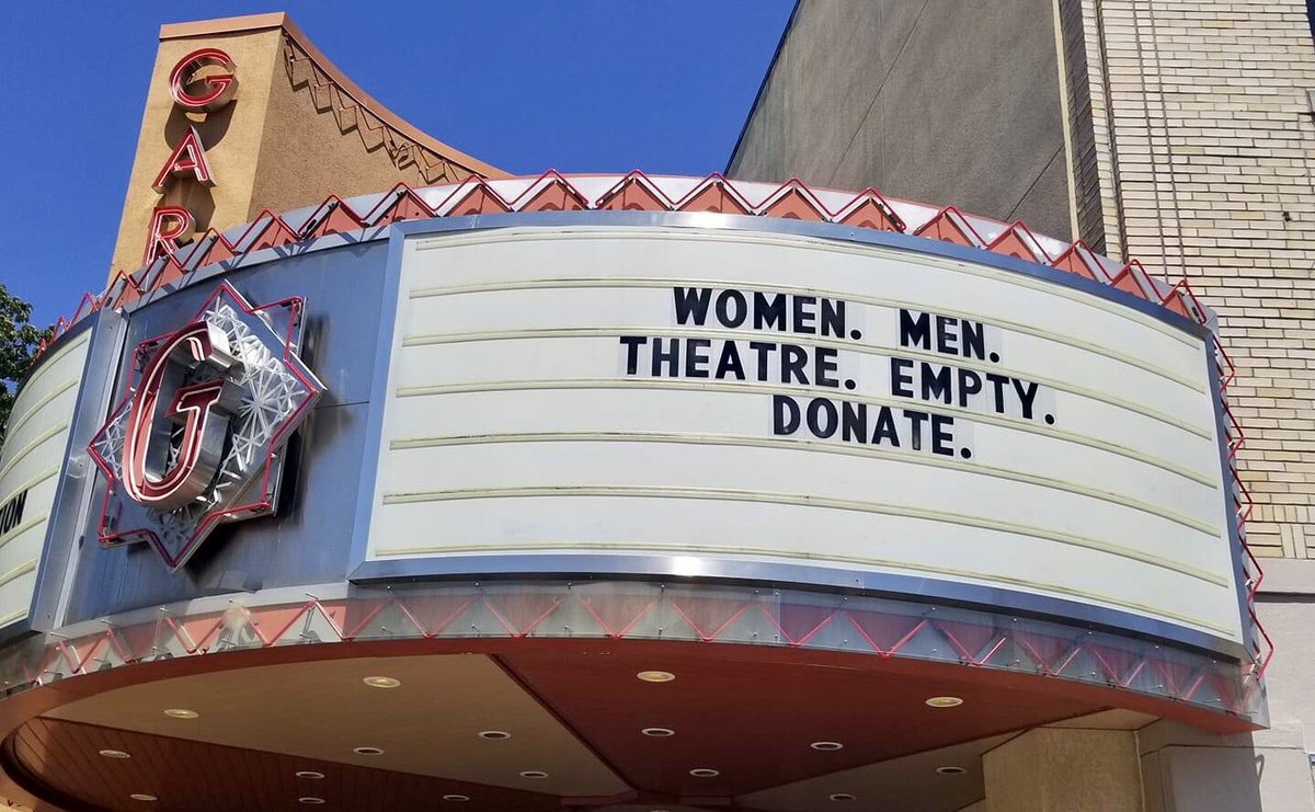 Steve Siegel at the <a href="/gardeartscenter/">Garde Arts Center</a> in New London CT gives great marquee.