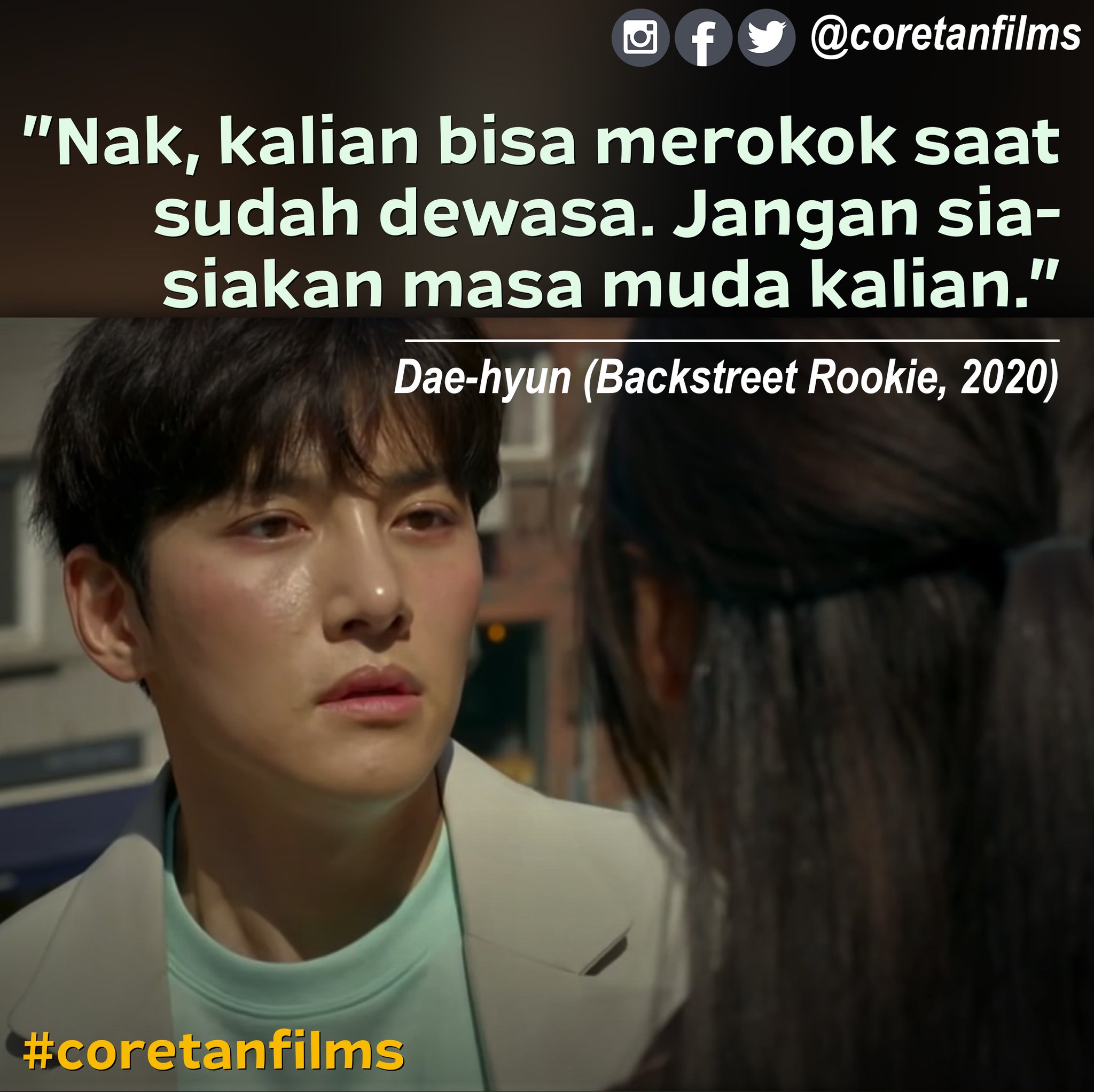 Movie Quote On Twitter Jangan Lupa Besok Senin Coretanfilms Coretanquote Backstreetrookie Jichangwook Kimyoojung Hansunhwa Drakor Kimminkyu Ahnsolbin Dosangwoo Sbsdrama Kimsunyoung Jungeunji Leeyubi Kdrama2020 Jichangwookedit
