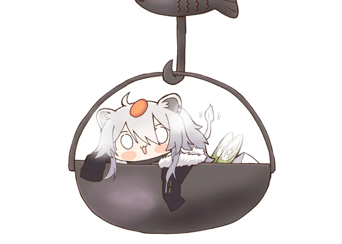 ぼたん鍋 #獅白ぼたん 