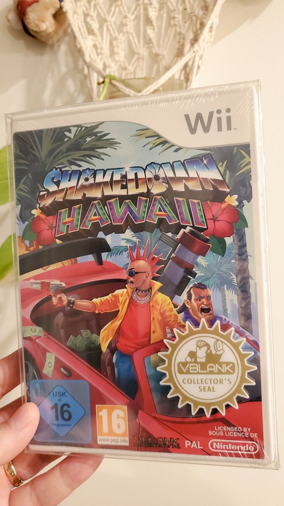 radvon's tweet photo. Got this new Wii release in 2020! But unfortunately I missed that it's for the godless PAL territory. 😔 #shakedownhawaii #wii #vblank https://t.co/XRqnehSdEk