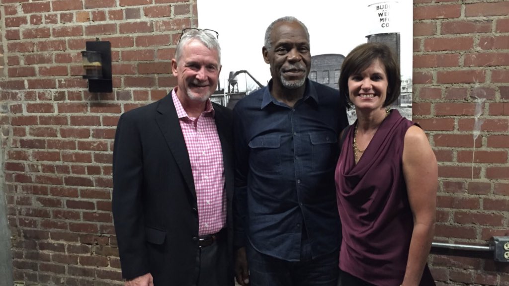 Happy birthday Melissa. Kinda knew it was gonna work after we hung out with Danny Glover on our first date. 