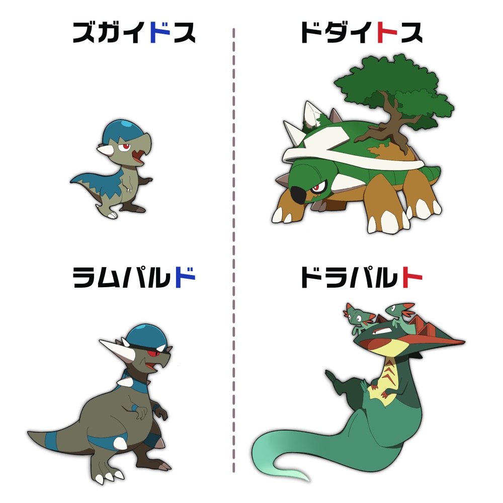 あさぎり ポケモンの名称 濁点付いたか付かないか記憶があやふやになる場面そこそこあるんだけど自分の場合こんらんする原因８割くらいラムパルド一族によるものなんだよな という気付きです T Co P2ed9bpqsq Twitter