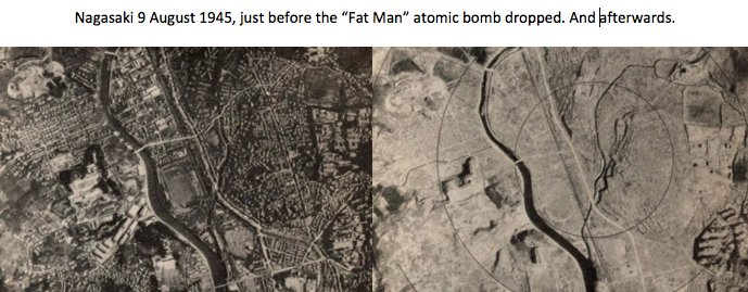 #9deAgosto || #Nagasaki75

Hoy se cumplen 75 años desde que el imperio 🇺🇸 hiciera otro magnicidio a solo 3 días posterior a la bomba de #Hiroshima75  lanza otra bomba atómica en #Nagasaki dejando un saldo mayor de 74 mil muertes.

#HiroshimaDay #PLOMO19
@Xeras_BD @ChalecosAmarill