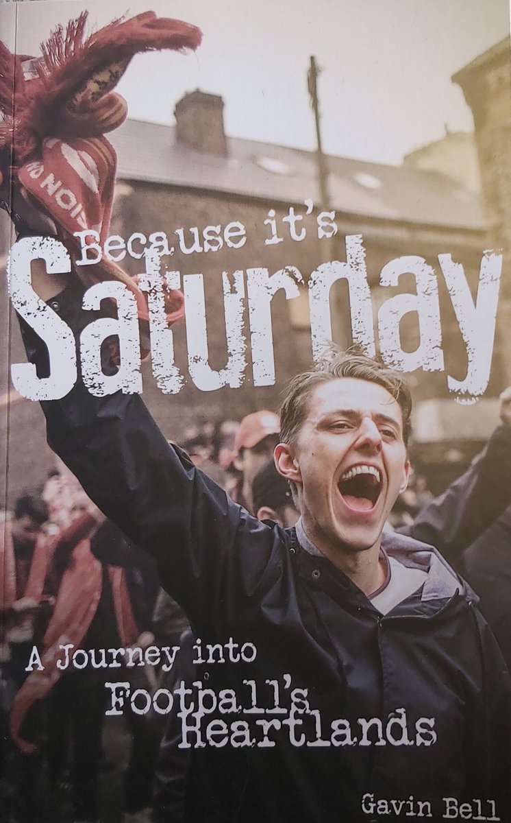 larkholmelad's tweet photo. So, this little beauty was left in rhe doorstep this morning and all other plans on temporary hold. Gavin's done a fantastic job. Includes a wonderful chapter on #gtfc. You might not all but you'll love most. #BecauseitsSaturday https://t.co/LASlMc1Q6o