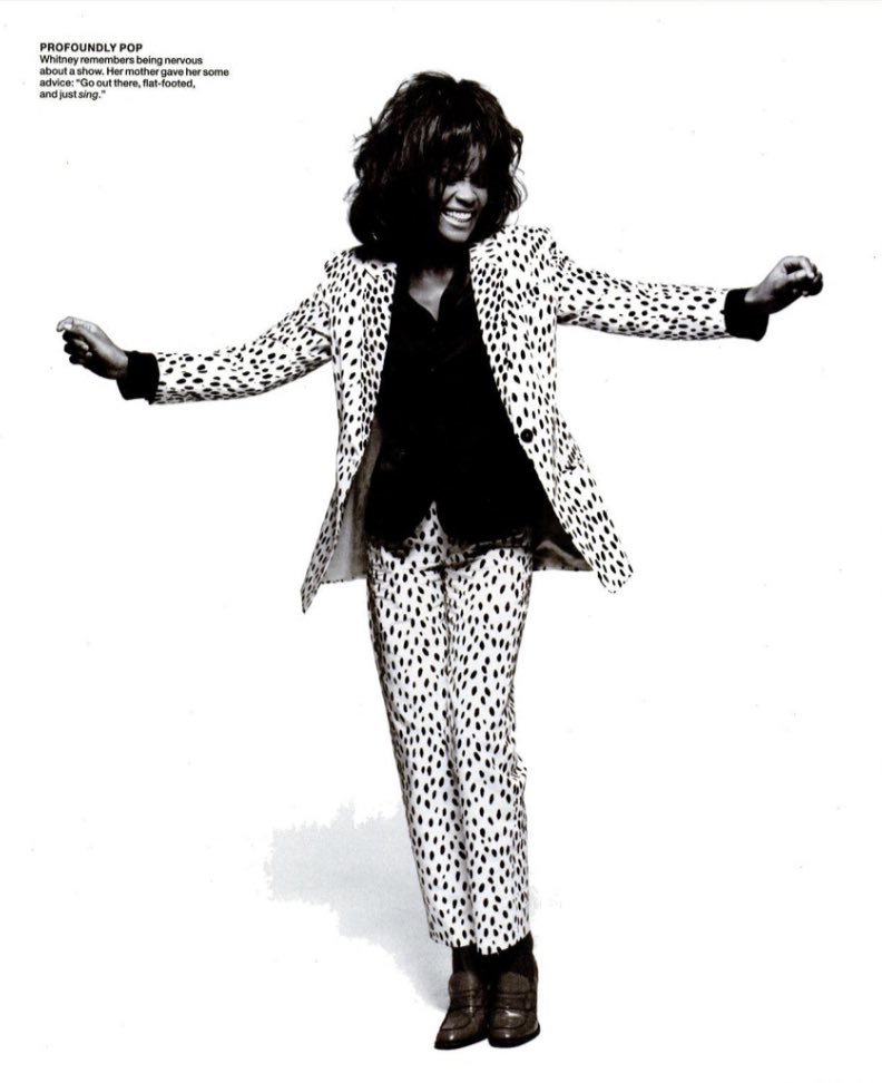 Happy Birthday to the late vocal extraordinaire and actress, Whitney Elizabeth Houston! | “Wholly Whitney”. Whitney Houston photographed by Sante D’Orazio for Vibe, December 1995/January 1996 | Styling: Estée Ochoa