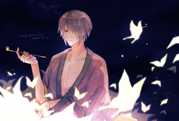 高杉晋助生誕祭のtwitterイラスト作品