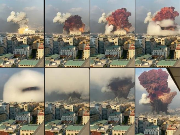 3)Coppe believes the images of the Beirut explosion have left several doubts on the initial official explanation of the blast.