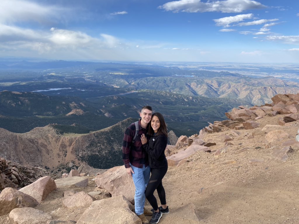 Finalround4's tweet photo. My girlfriend got a promotion 😏❤️.   I thank God you’re in my life every day 💕. https://t.co/AVmJiVsWeA
