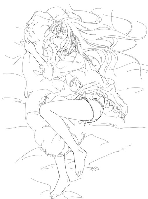 スカートみたいなパジャマは寝てるとき捲くれあがってパンツが丸見えになるっていとこのお兄さんの弟のいとこがゆってた。
#一人パンツの日
#マギレコ 