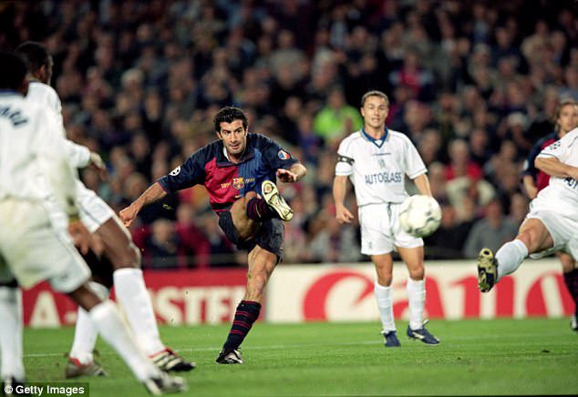 In 1999/2000 we reached the Champions Legaue Quarter Final where we lost to Barcalona in extra time 6-4