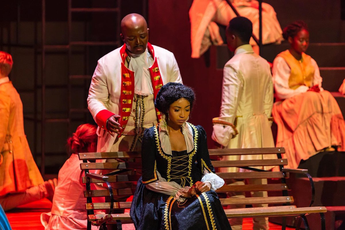 TimothyMoloi's tweet photo. Performing #ItsQuietUptown from the #Broadway musical #Hamilton with the amazing @Lynelle_Kenned and an incredibly talented ensemble from #CurroCreate in #FromBroadwayToBirdStreet at @Woordfees. Available online until midnight tomorrow (Monday) by going to https://t.co/bapq0rpdxq https://t.co/rUJDqcxKxY