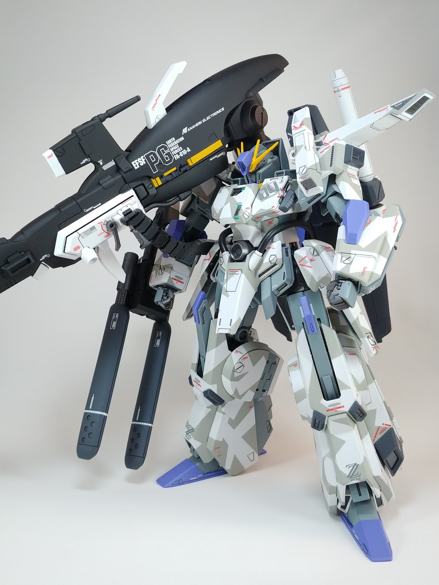 MG FAZZ ver.ka スプリッター迷彩塗装