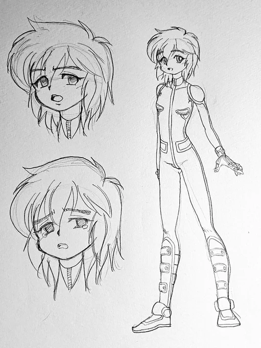#うちの子描いてみませんかキャンペーン
今日の夜のお絵描き
2020年度版のショーコ。
表情は抑え目。
誰か描いてください♪
アレンジとか入れ放題
入れてください。
学ばせていただきますので♪ 